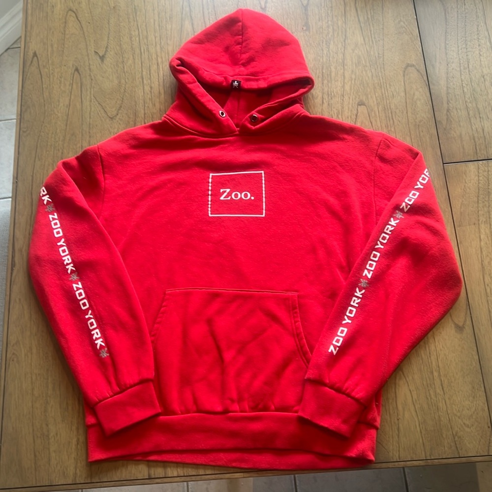 Red Zoo York hoodie